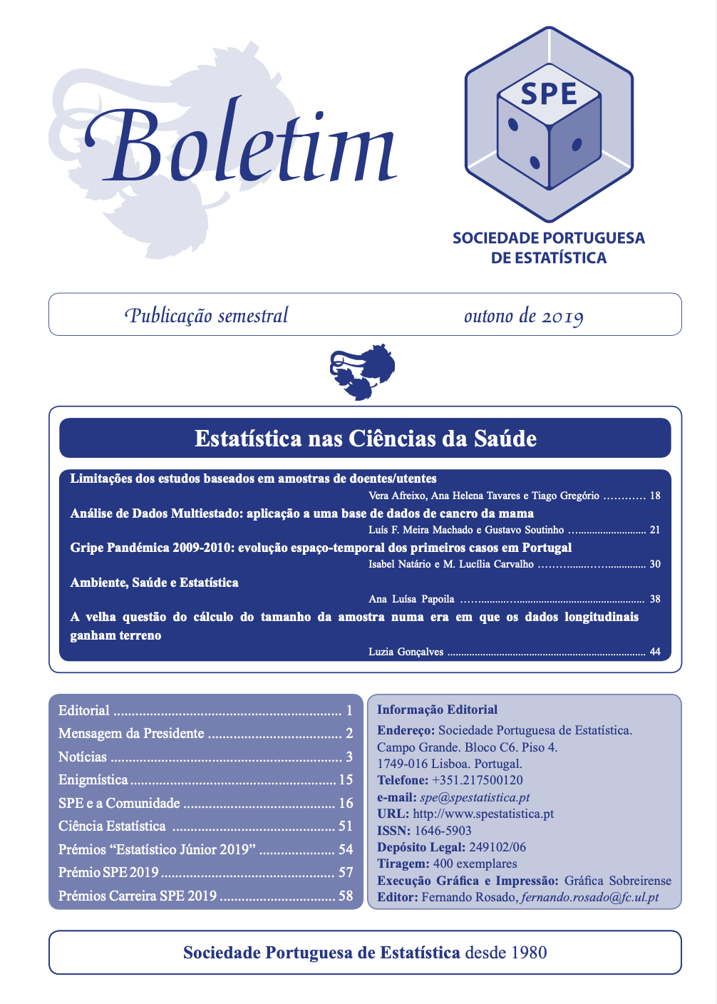 Estatística nas Ciências da Saúde