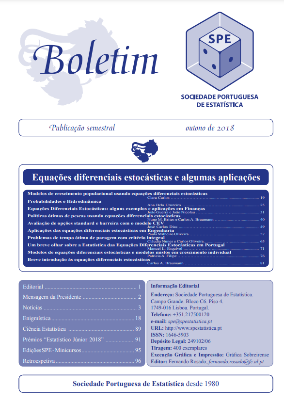 Equações diferenciais estocásticas e algumas aplicações