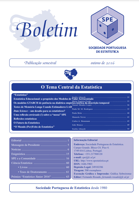 O Tema Central da Estatística