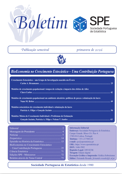 BioEconomia no Crescimento Estocástico – Uma Contribuição Portuguesa